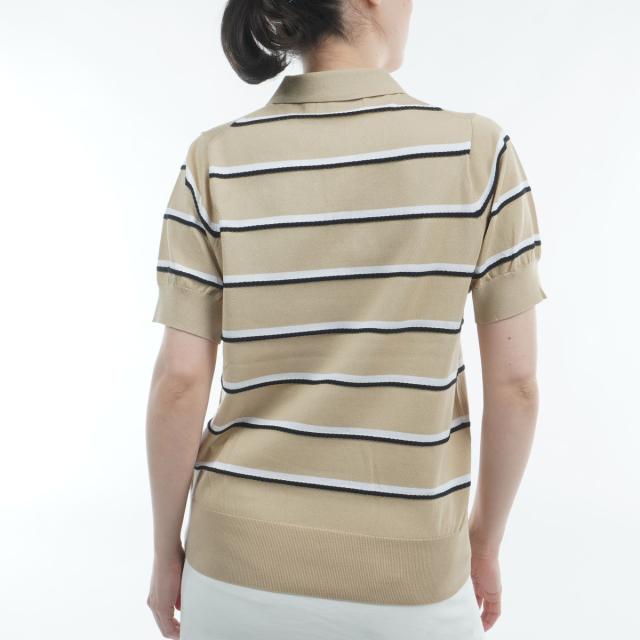 ルコックスポルティフ ゴルフ　Le coq sportif GOLF　半袖セーター　レディス_2