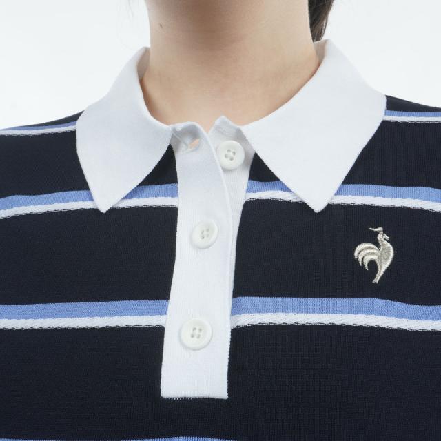 ルコックスポルティフ ゴルフ　Le coq sportif GOLF　半袖セーター　レディス_9