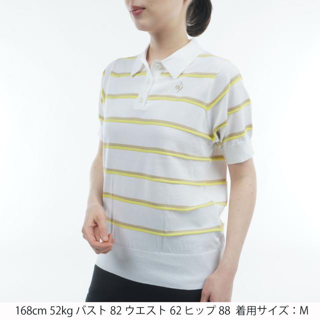 ルコックスポルティフ ゴルフ　Le coq sportif GOLF　半袖セーター　レディス_16