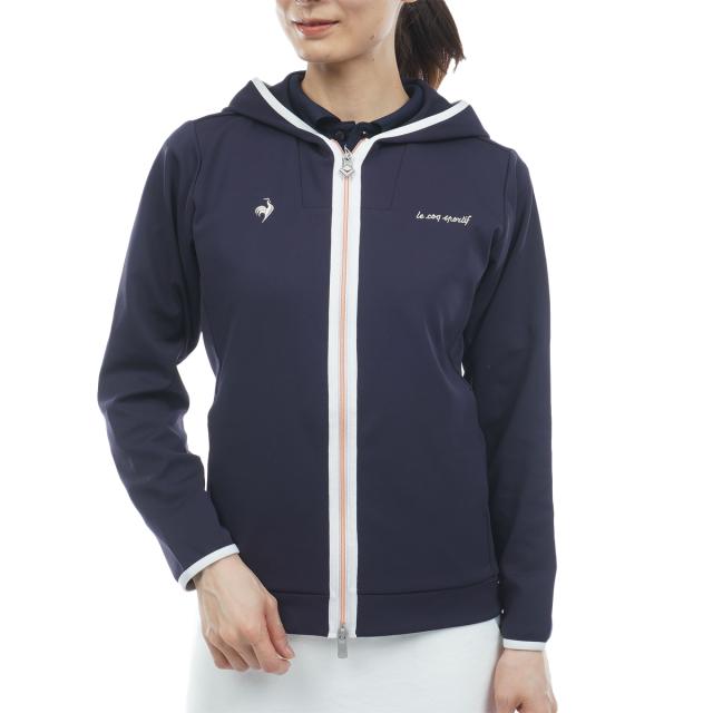 ルコックスポルティフ ゴルフ　Le coq sportif GOLF　ストレッチ フルジップスウェットフーディー　レディス_11