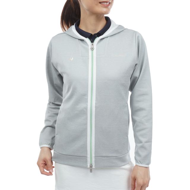 ルコックスポルティフ ゴルフ　Le coq sportif GOLF　ストレッチ フルジップスウェットフーディー　レディス_17