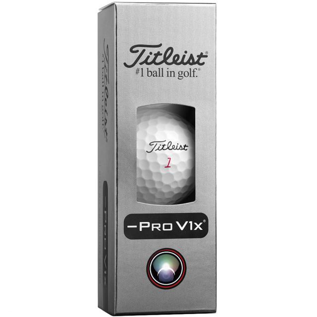 タイトリスト　PRO V1　PRO V1X LEFT DASH ボール 3ダースセット