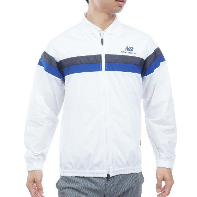 ニューバランス　New Balance Golf　ストレッチ マットタフタ フルジップブルゾン