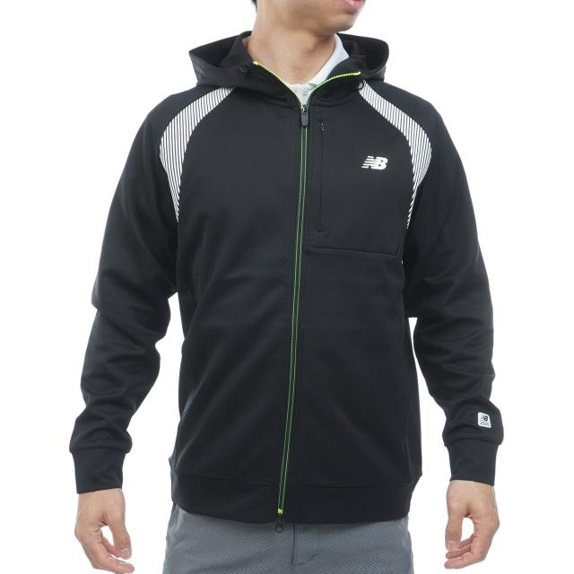 ニューバランス　New Balance Golf　ストレッチ ハーフゲージ スウェットフルジップフーディー