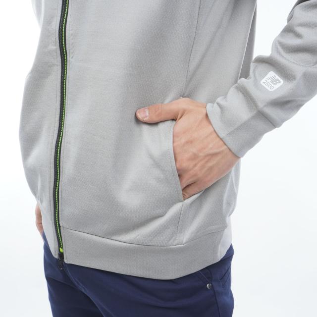 ニューバランス　New Balance Golf　ストレッチ ハーフゲージ スウェットフルジップフーディー_8