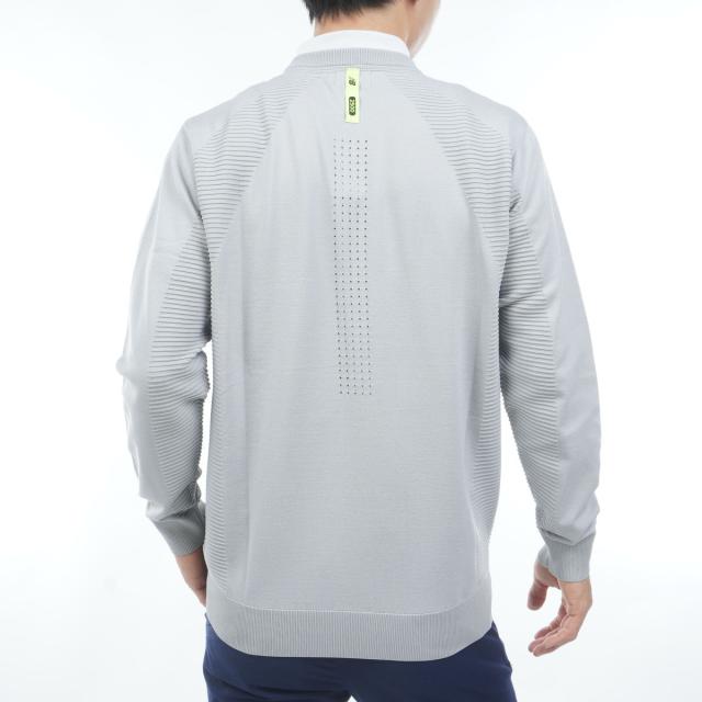 ニューバランス　New Balance Golf　ストレッチ 天竺×ガーター編み クルーネックプルオーバーセーター_12