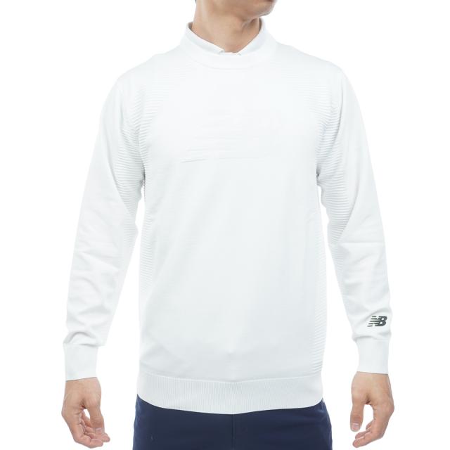 ニューバランス　New Balance Golf　ストレッチ 天竺×ガーター編み クルーネックプルオーバーセーター_13