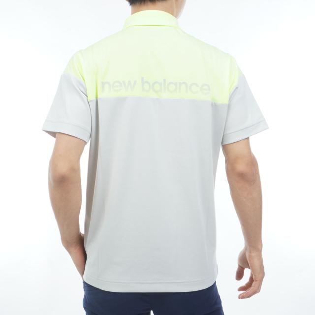 ニューバランス　New Balance Golf　ストレッチ メッシュリバース 共襟半袖ポロシャツ_9