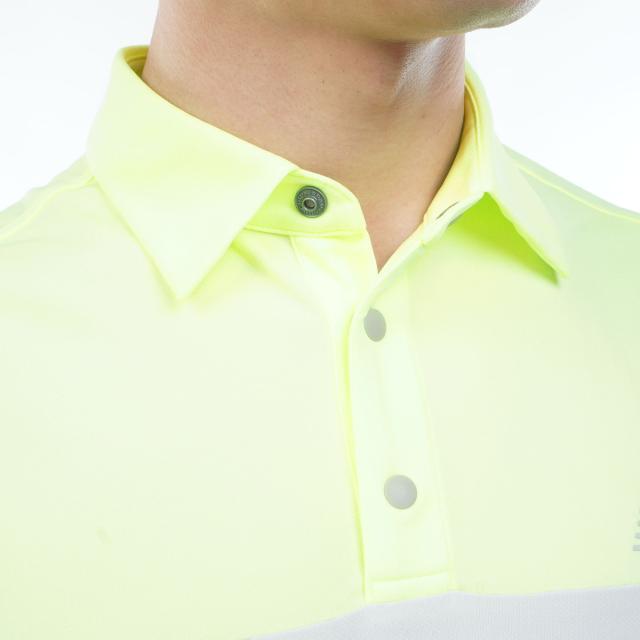 ニューバランス　New Balance Golf　ストレッチ メッシュリバース 共襟半袖ポロシャツ_12