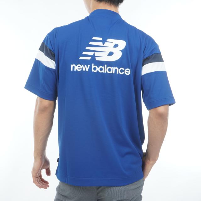 ニューバランス　New Balance Golf　ストレッチ ピン仮ワッフル 5分袖モックネックプルオーバー_6