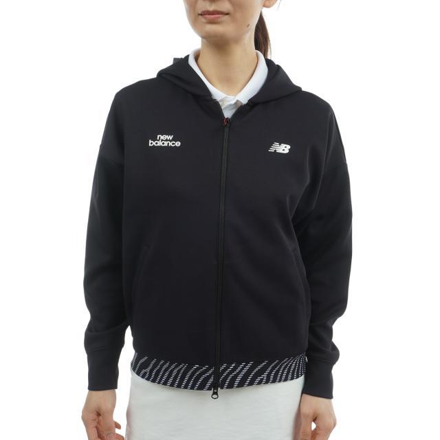 ニューバランス　New Balance Golf　ストレッチ ソフトポンチ スウェットフルジップフーディー　レディス