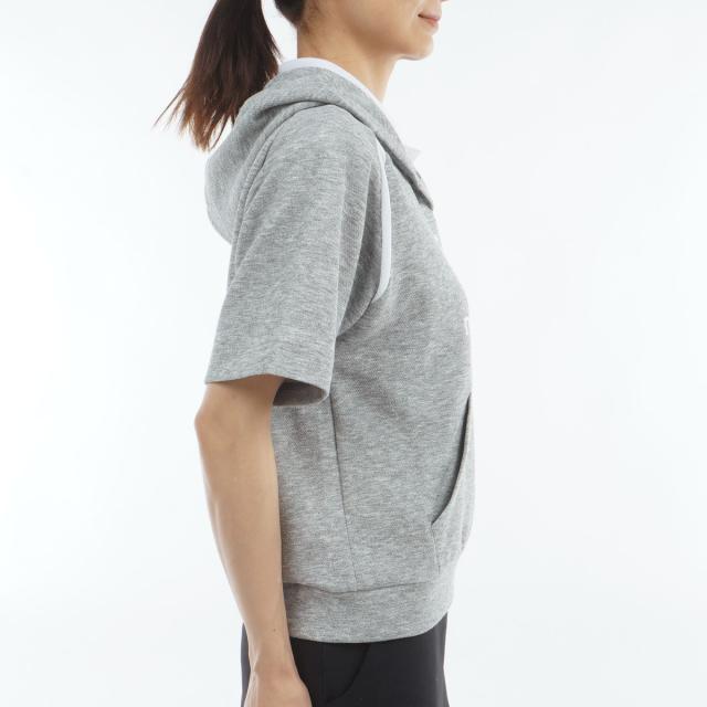 ニューバランス　New Balance Golf　ストレッチ ライトブリスター 5分袖プルオーバーフーディー　レディス_4