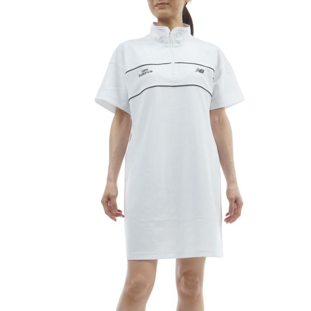 美品⭐︎ new balance golf セットアップ ホワイト 洗濯可 1/0 ニューバランス New Balance Golf ストレッチ ダブルピケ スウェット