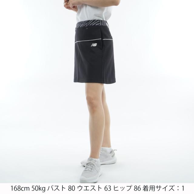 ニューバランス　New Balance Golf　ストレッチ ソフトポンチ スウェットスカート　レディス_1