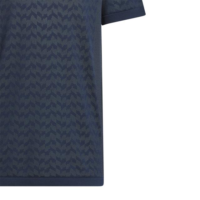 アディダス　Adidas　サイドシームレス 半袖ポロシャツ_3