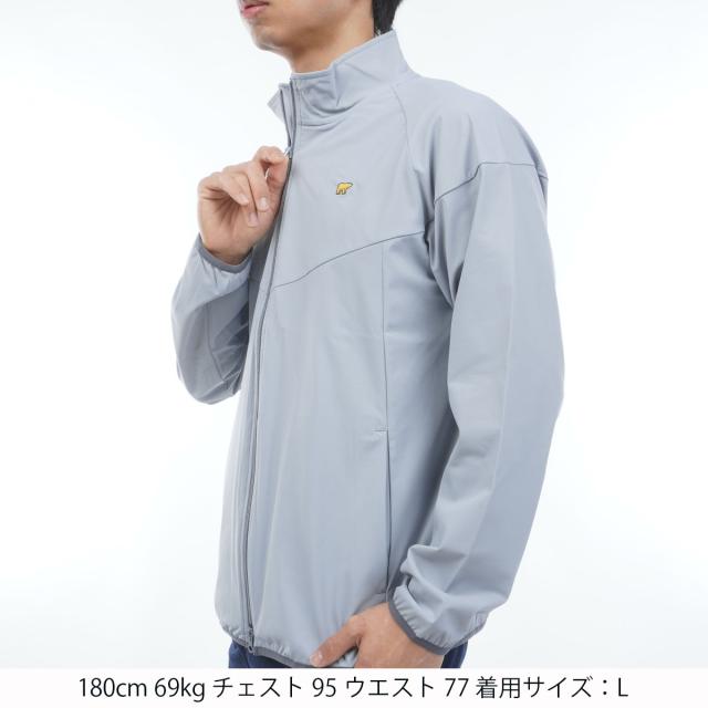ゴールデンベア　GB GOLF　SPIKE ストレッチ ハイブリッドブルゾン_1