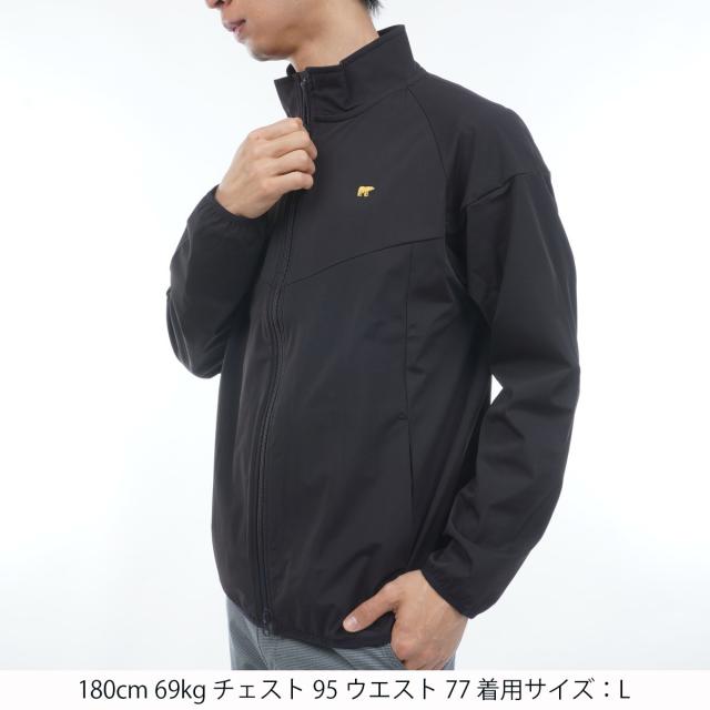 ゴールデンベア　GB GOLF　SPIKE ストレッチ ハイブリッドブルゾン_4