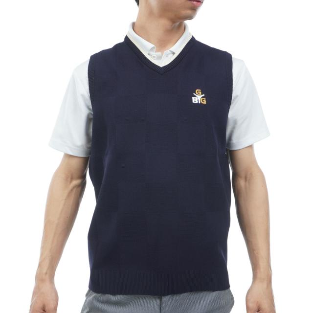 ゴールデンベア　GB GOLF　SPIKE ストレッチ ニットベスト_8