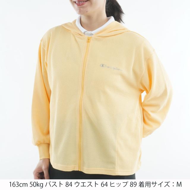 チャンピオンゴルフ　Champion GOLF　ライトドライワッフルプラス ジップフーデッドジャケット　レディス_15