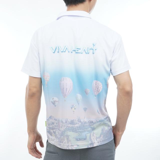 ビバハート　VIVA HEART　カッパドキア半袖ポロシャツ_2