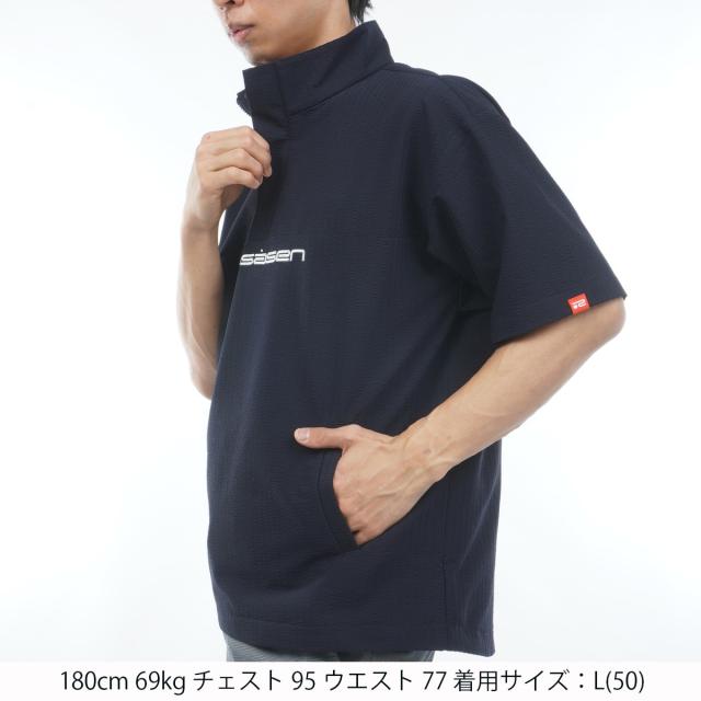 ロサーセン　ROSASEN　ストレッチ シアサッカー半袖プルオーバー_14