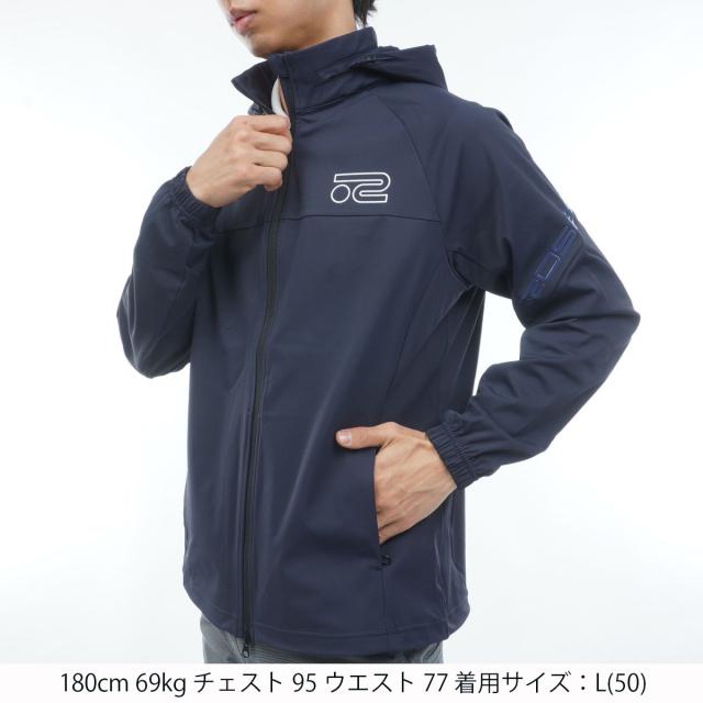 ロサーセン ROSASEN ストレッチ フード収納フルジップパーカーの通販は