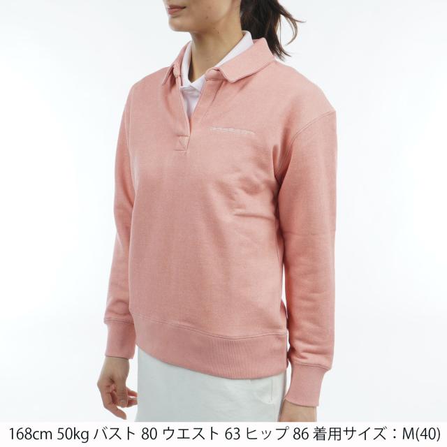 ロサーセン　ROSASEN　ピグメント染め長袖スキッパースウェット　レディス_4