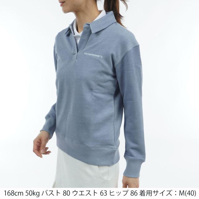 ロサーセン　ROSASEN　ピグメント染め長袖スキッパースウェット　レディス_13