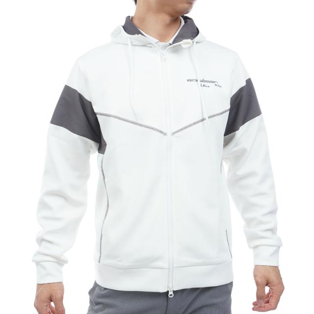 ロサーセン　ROSASEN　ストレッチ A-Line ダンボールフルジップフーディー