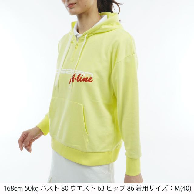 ロサーセン　ROSASEN　A-Line ハーフジップフーディー　レディス_1