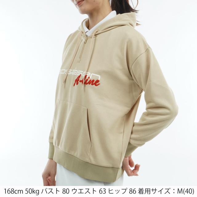ロサーセン　ROSASEN　A-Line ハーフジップフーディー　レディス_11