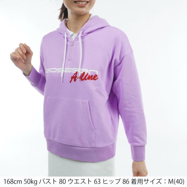 ロサーセン　ROSASEN　A-Line ハーフジップフーディー　レディス_14