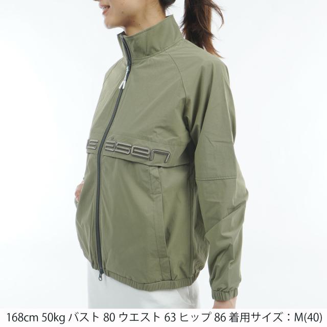 ロサーセン　ROSASEN　ストレッチ A-Line ストレッチブルゾン　レディス_1
