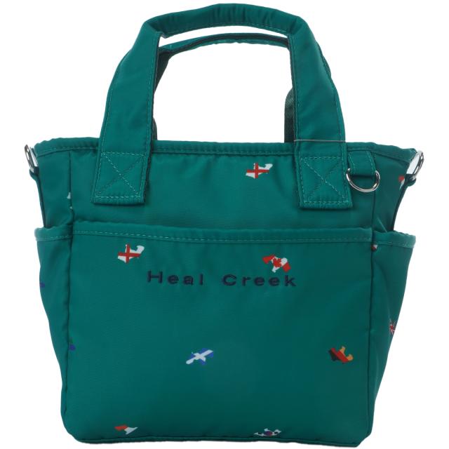 ヒールクリーク　Heal Creek　ヘンリーフラッグプリントカートバッグ