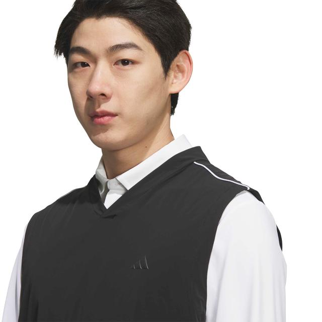 アディダス　Adidas　ストレッチ Vネックベスト_2