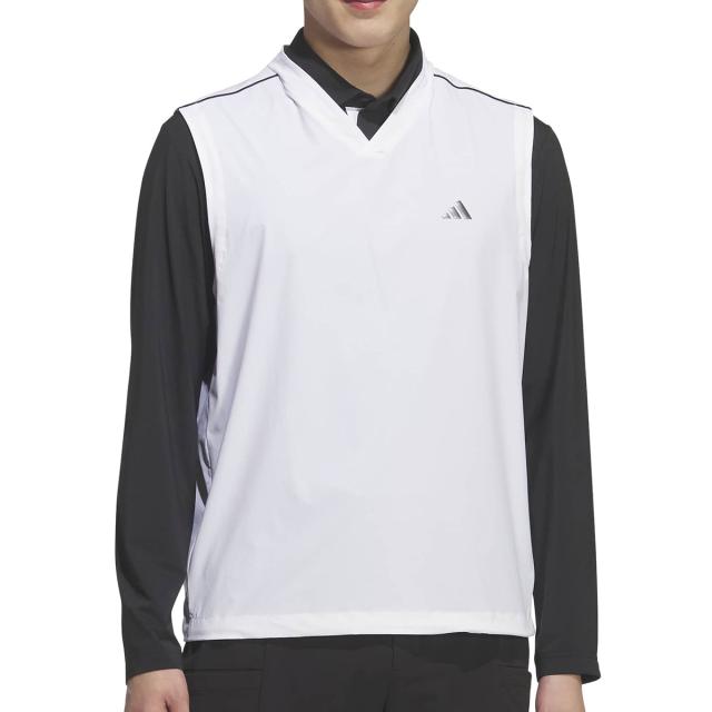 アディダス　Adidas　ストレッチ Vネックベスト_5