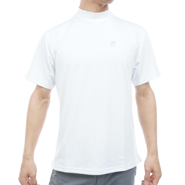 レザレクション　Resurrection　ジャカードモックネック半袖シャツ
