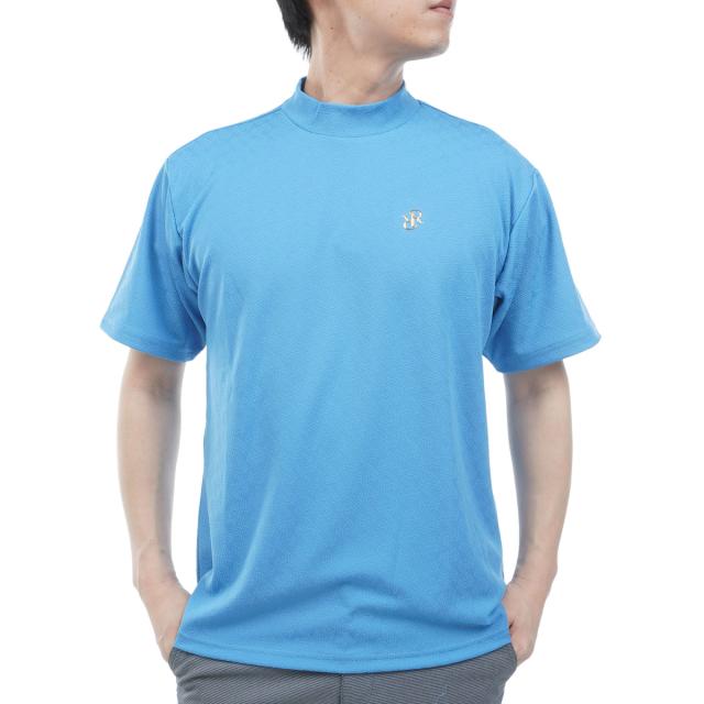 レザレクション Resurrection ジャカードモックネック半袖シャツ