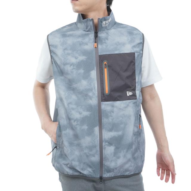 ニューエラ　NEW ERA GOLF　GF WOVEN フルジップ OL NE ベスト_14