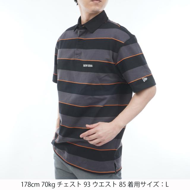 ニューエラ　NEW ERA GOLF　GF 261 半袖ラグビーポロシャツ_1