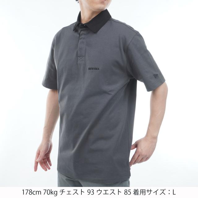 ニューエラ　NEW ERA GOLF　GF 261 半袖ラグビーポロシャツ_4