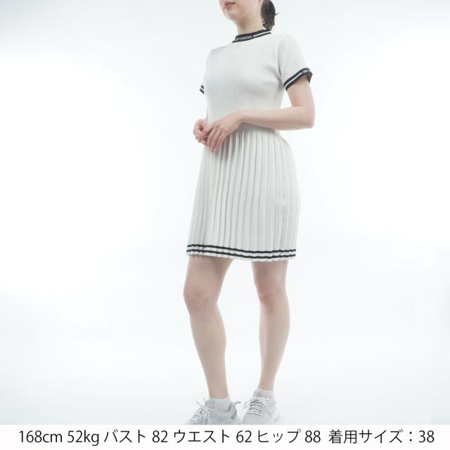 アルチビオ　archivio　リブプリーツ切替ワンピース　レディス_16