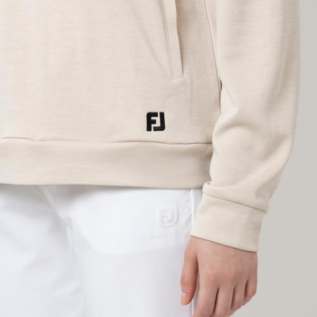 フットジョイ　Foot Joy　Essential LtWt 長袖ストレッチプルオーバーフーディー　レディス_4