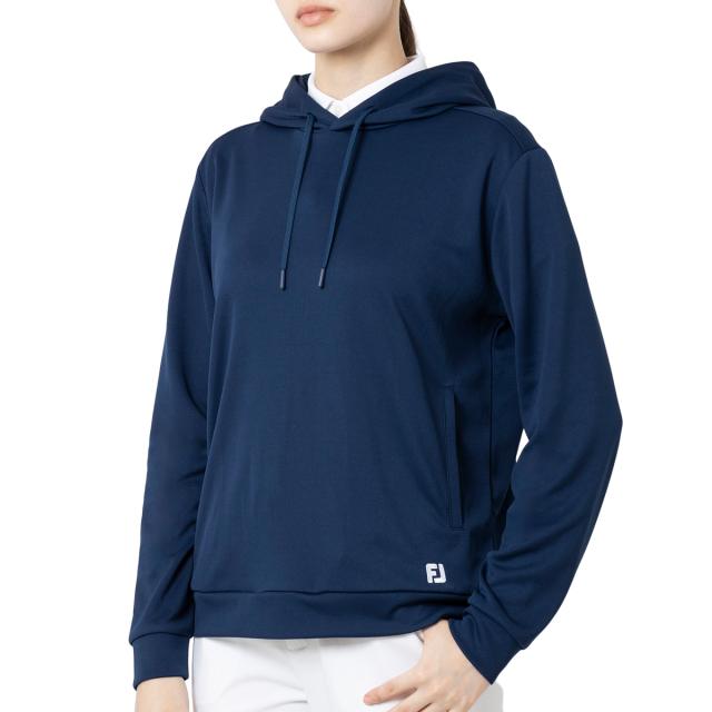 フットジョイ　Foot Joy　Essential LtWt 長袖ストレッチプルオーバーフーディー　レディス_10