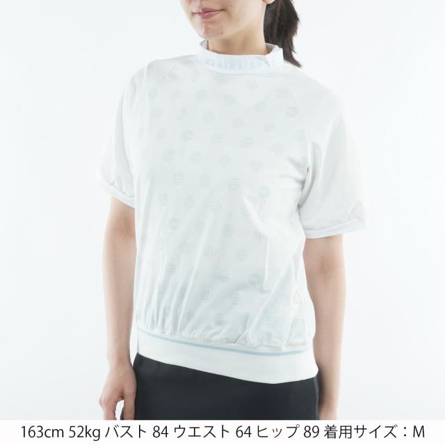 マリクレール　marie claire　ストレッチ 半袖プルオーバー　レディス_14