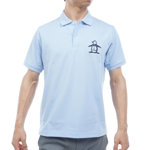 マンシングウェア　Munsingwear　ビッグロゴ10年半袖ポロシャツ_11