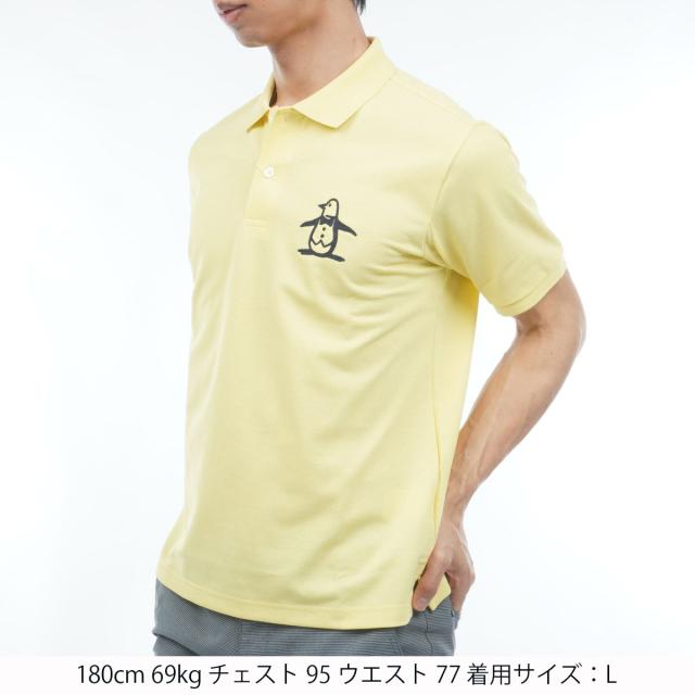 マンシングウェア　Munsingwear　ビッグロゴ10年半袖ポロシャツ_18