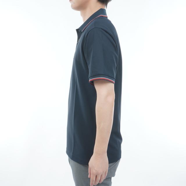 マンシングウェア　Munsingwear　ナイロンメッシュストレッチ半袖ポロシャツ_2