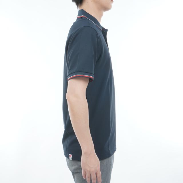 マンシングウェア　Munsingwear　ナイロンメッシュストレッチ半袖ポロシャツ_4