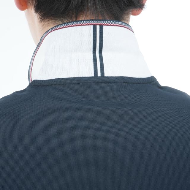 マンシングウェア　Munsingwear　ナイロンメッシュストレッチ半袖ポロシャツ_6